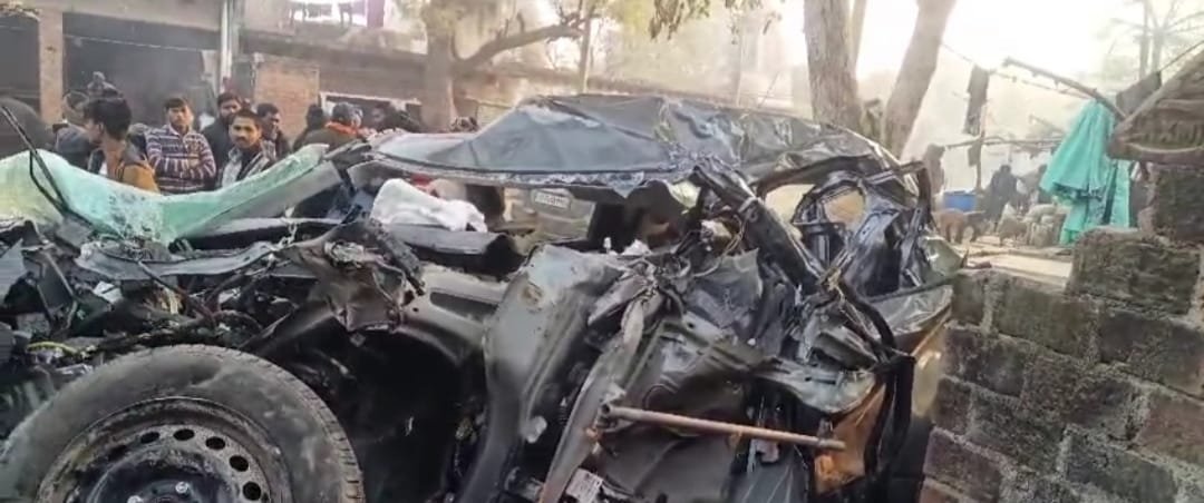 Car rider lost his life in a road accident