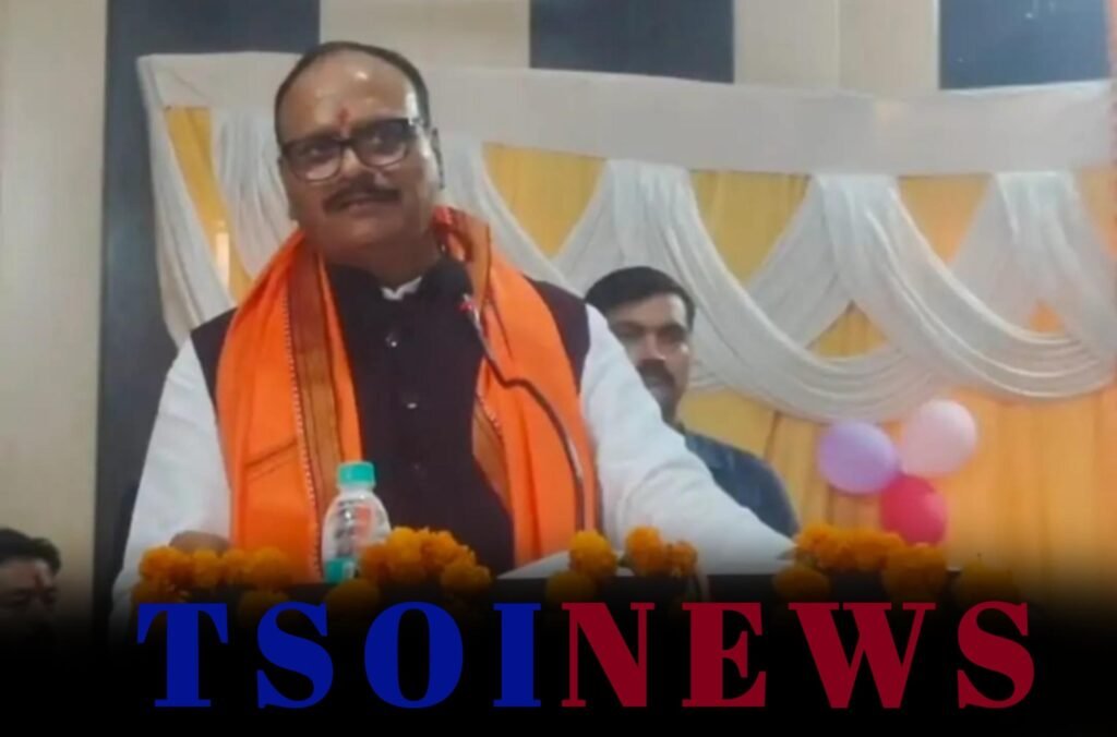 Deputy CM Brajesh Pathak lists development achievements.