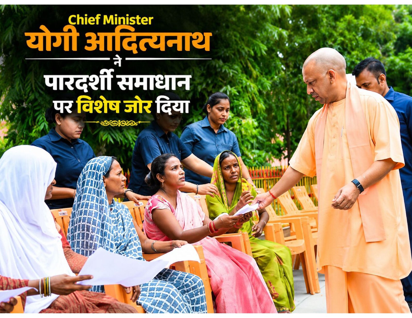 Chief Minister Yogi Adityanath ने पारदर्शी समाधान पर विशेष जोर दिया