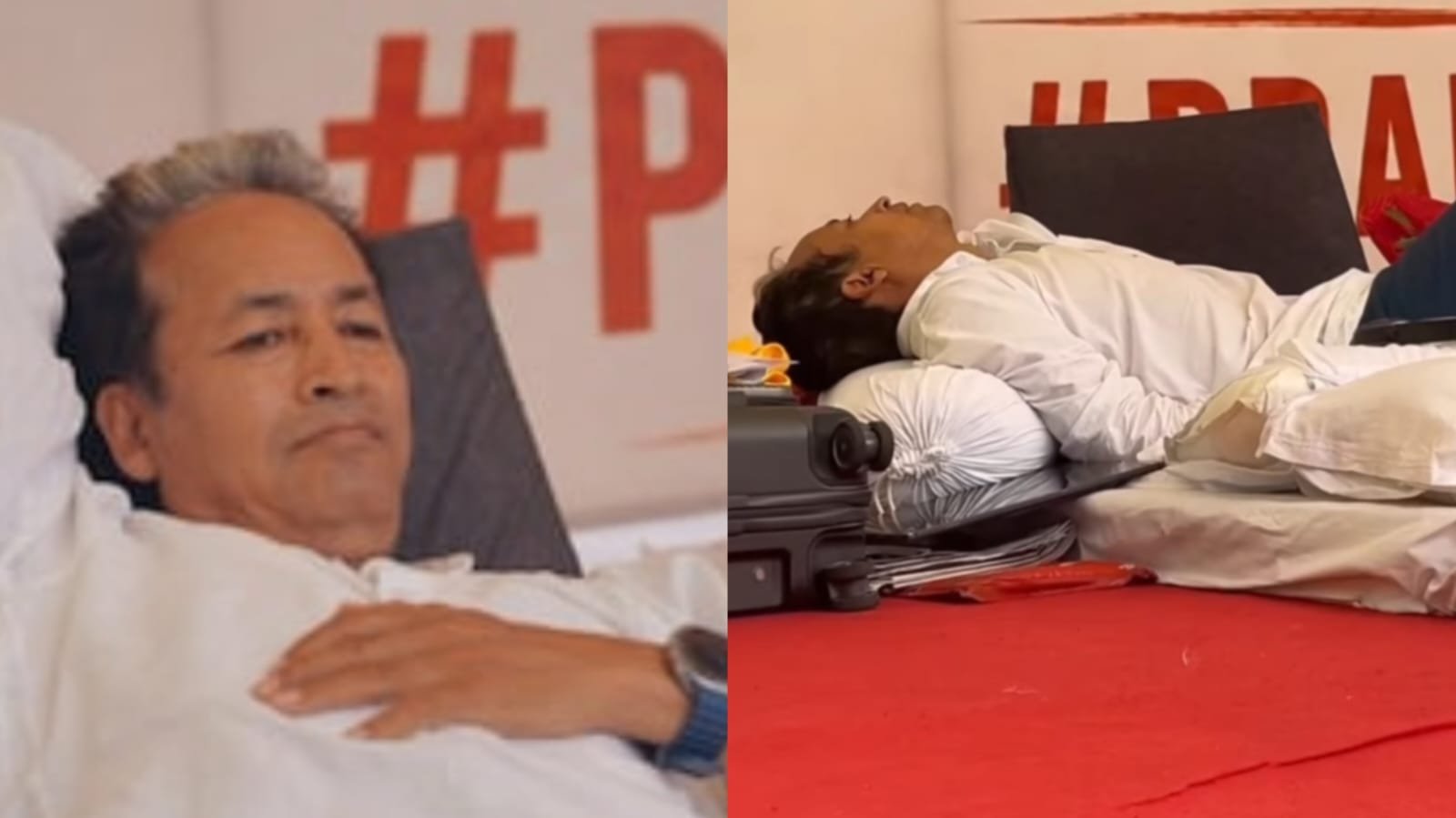 Sonam Wangchuk's condition worsens; demands raised to shift him to a hospital.
